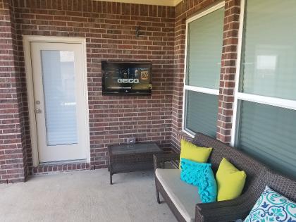 Exterior TV Installation